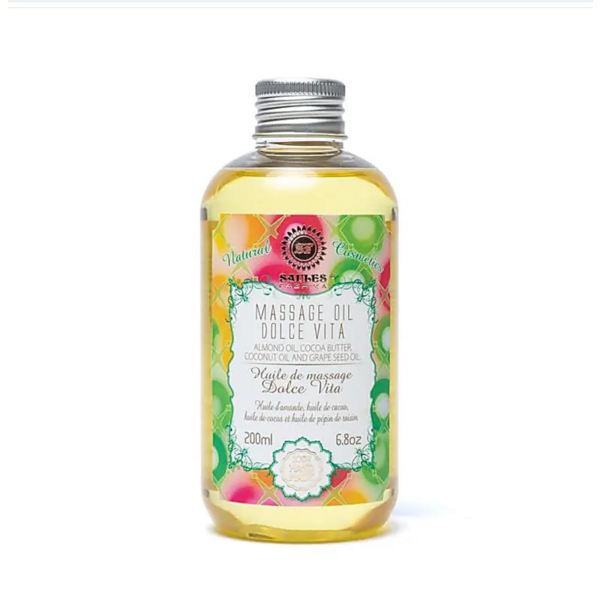 Olio da massaggio naturale Dolce Vita - 200ml