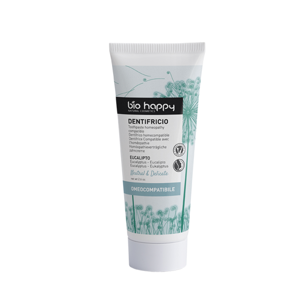 Dentifricio Bio Happy Omeocompatibile  - Eucalipto - 75g