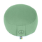 Cuscino da Meditazione Rondo con Simbolo della Pace - Ripieno di Pula di Farro (colore Verde Mela)