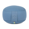 Cuscino da Meditazione Rondo con Simbolo della Pace - Ripieno di Pula di Farro  (Azzurro)