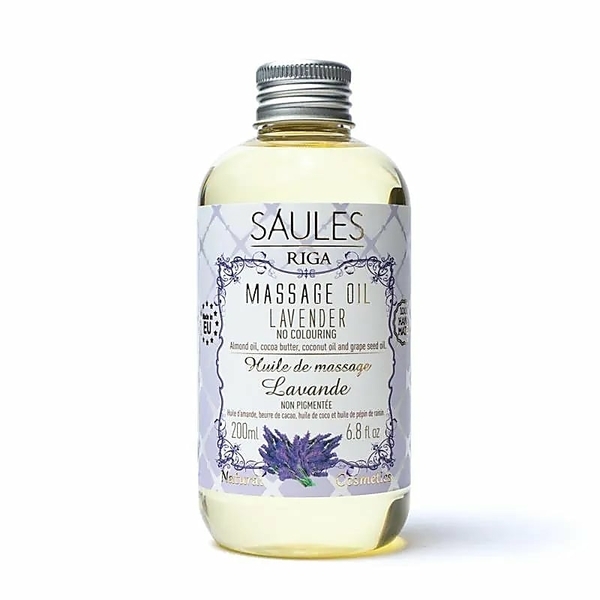 Olio da massaggio naturale alla Lavanda - 200ml