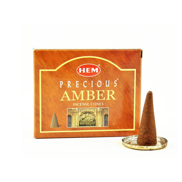 Incenso in Coni Ambra Precious HEM