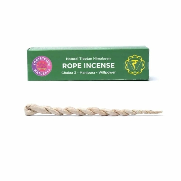 Rope Incense 3rd Chakra Willpower - 43gr