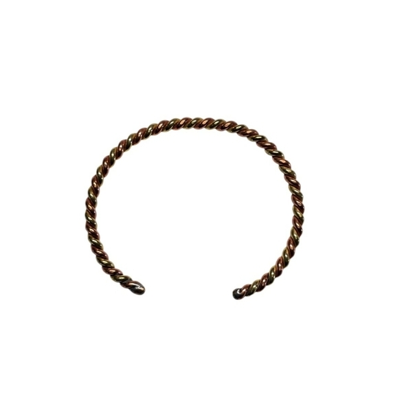 Braccialetto della salute due metalli RAME/OTTONE