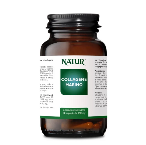 Integratore Alimentare Antiossidante Natur - Collagene Marino 60 Capsule