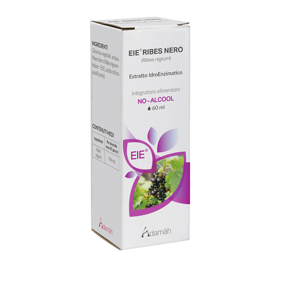 EIE RIBES NERO - Integratore alimentare Estratto Idro Enzimatico - 60ml - Adamah