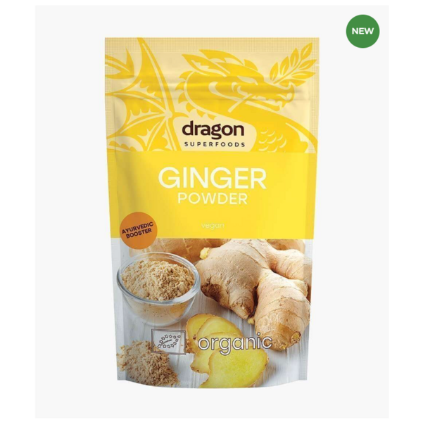 Zenzero in polvere (Ginger) - Dragon Superfoods - 200 g
