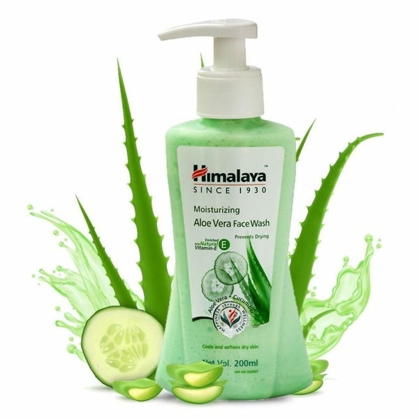 Detergente viso idratante all' Aloe Vera Himalaya - 200 ml