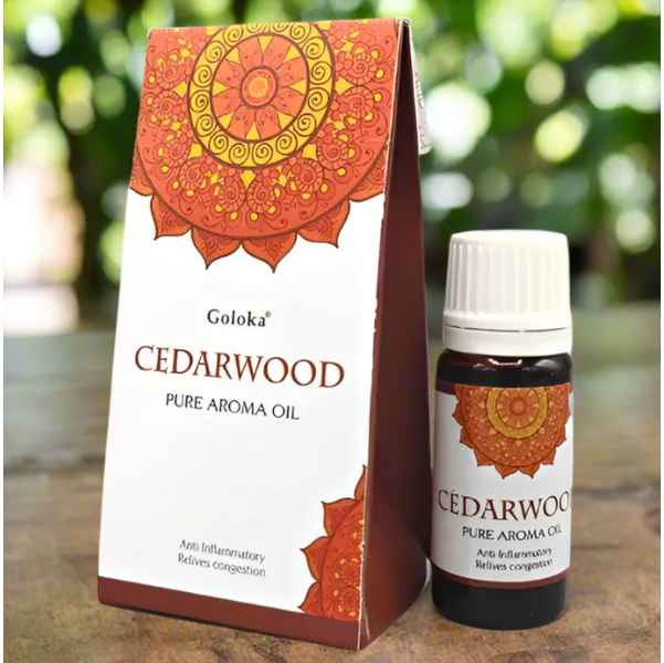 Olio profumato legno di cedro Goloka - per diffusorI - 10 ml