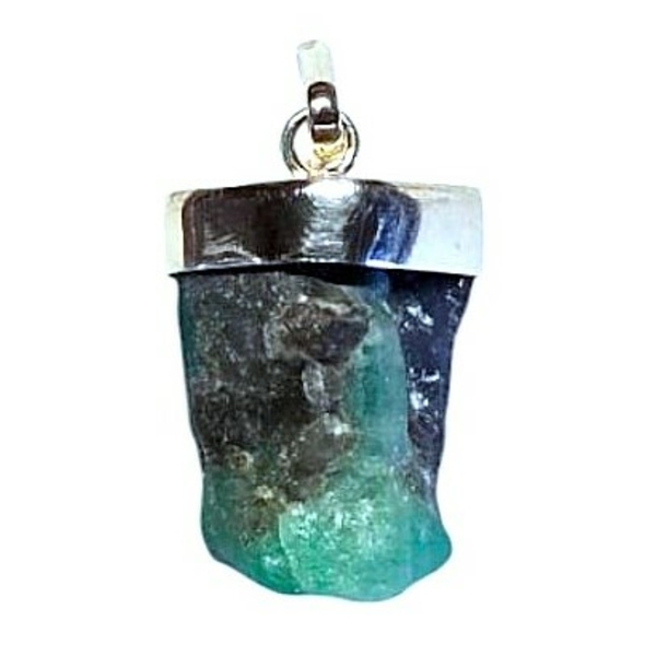 Pendente in Argento con Smeraldo