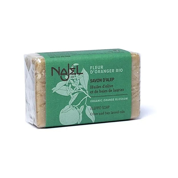 Sapone di Aleppo Najel ai Fiori d'Arancio - 100g