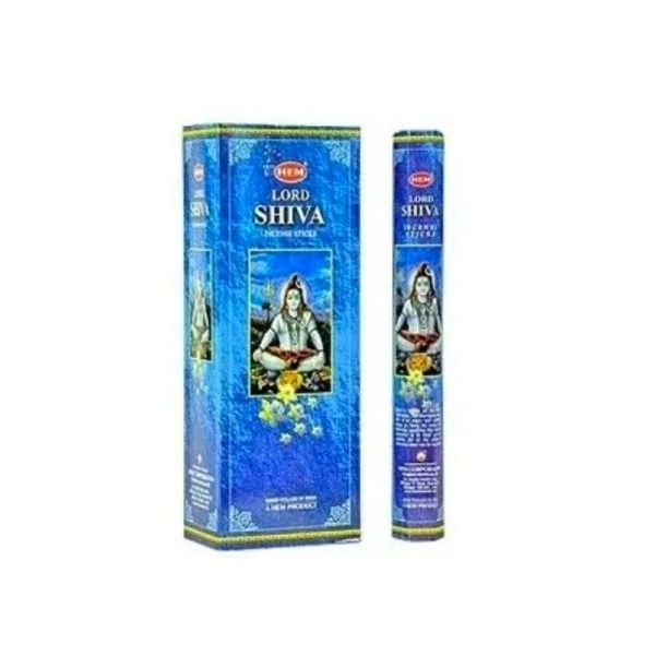 Incenso Hem Lord Shiva Hexa - 20 bastoncini