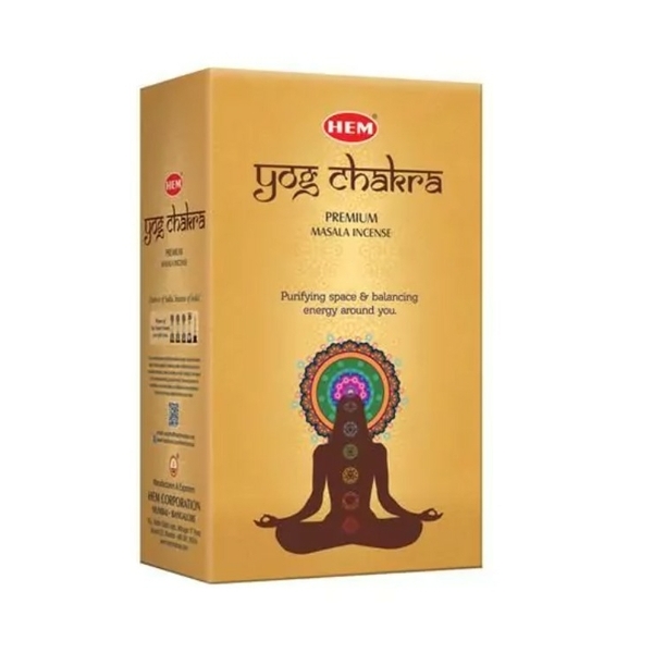 Incenso Hem Yog Chakra Masala - 15 g