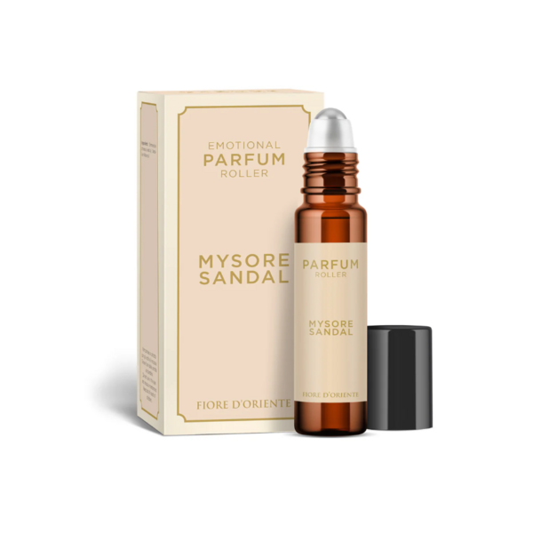Mysore Sandal Roller Profumo naturale Fiore D'Oriente - 10ml