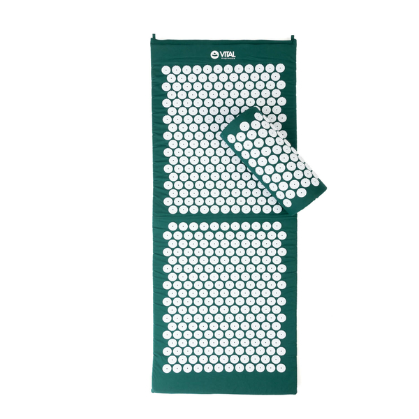 Set per Agopressione VITAL XL - color petrolio (con cuscino a rullo per cervicale) - inclusa borsa