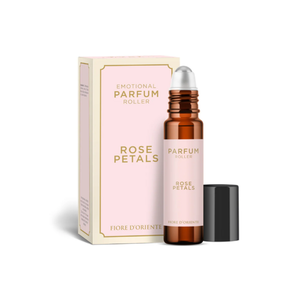Rose Petals Roller profumo naturale Fiore D'Oriente - 10ml