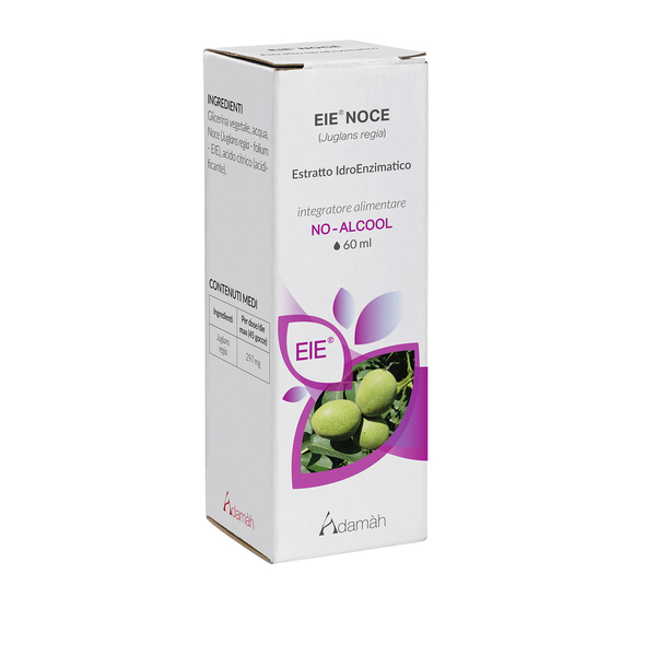 EIE® NOCE Integratore alimentare Estratto IdroEnzimatico - Adamah - 60ml