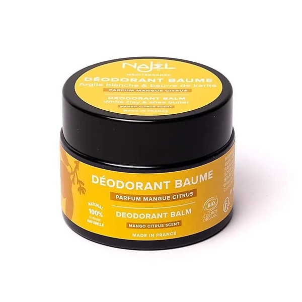 Balsamo Deodorante Najel con argilla bianca e burro di karité - 45 g