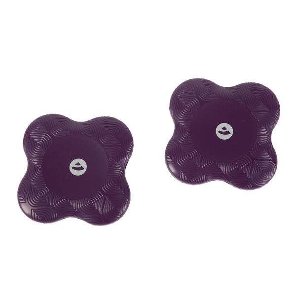 Set di 2 Ginocchiere per Yoga - Colore Melanzana