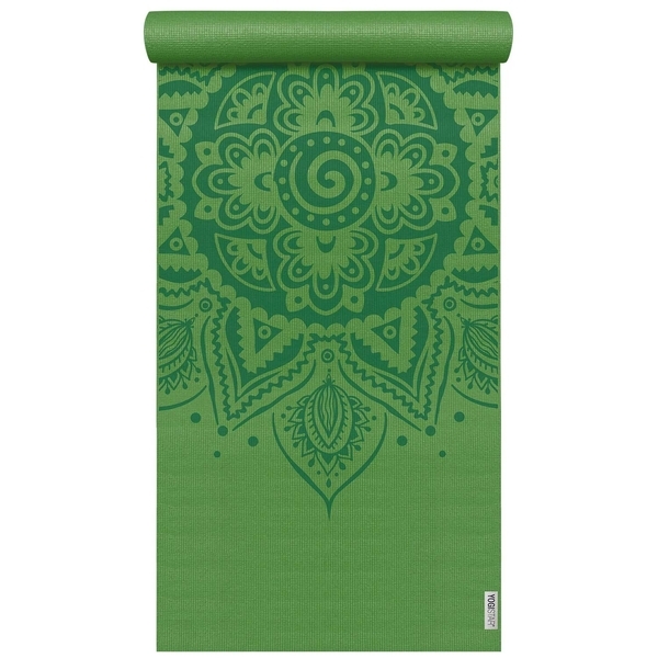 Tappetino Yoga Yogimat  "Spirale Mandala" color Kiwi