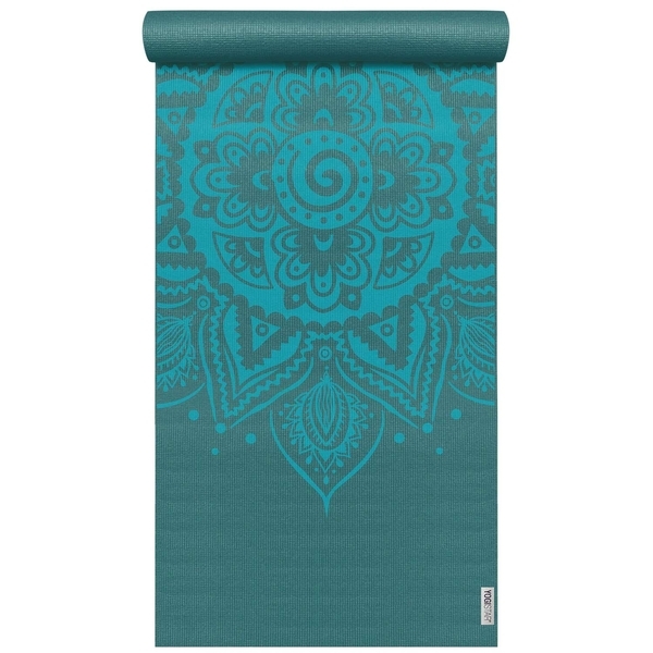 Tappetino Yoga Yogimat  "Spirale Mandala" Petrolio