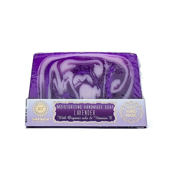 Sapone naturale fatto a mano alla lavanda - 80 g
