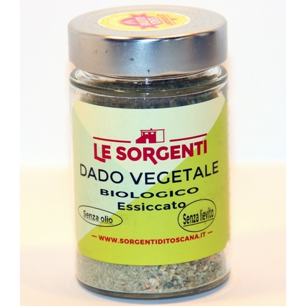 Dado Vegetale in Polvere Essiccato - Le Sorgenti - 100g