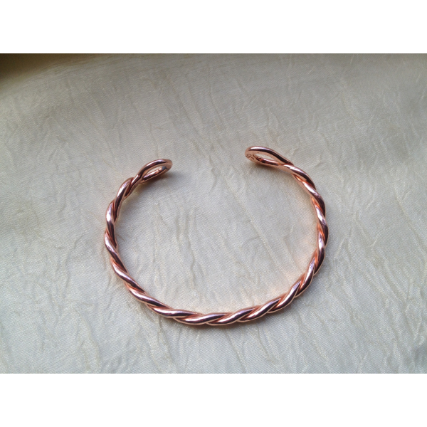 braccialetto salute puro rame intrecciato