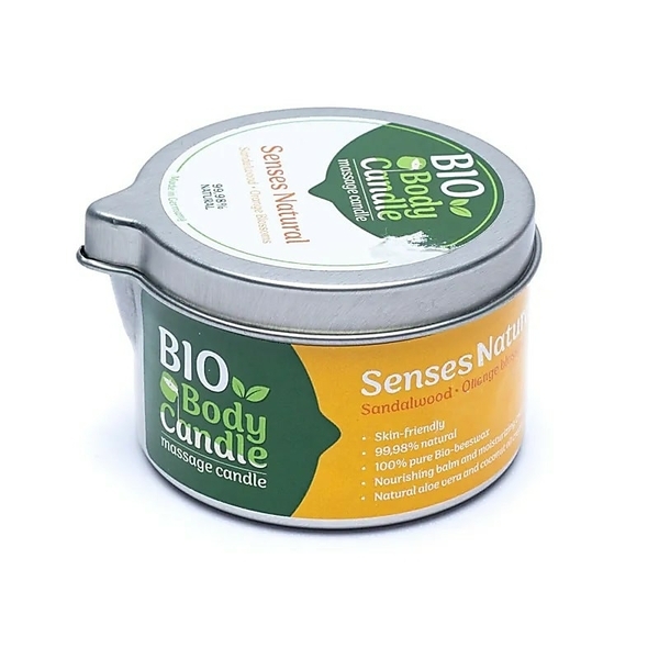 Candela da massaggio sandalo e fiori d'arancio - 100 ml