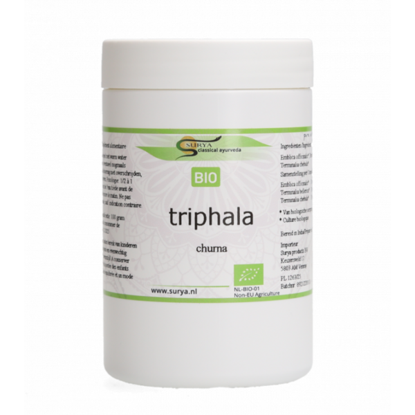 Triphala Churna - 100g  -  Surya