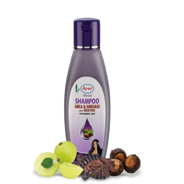 Shampoo Ayurvedico  alle Erbe Amla - Shikakai con Reetha  - 200ml
