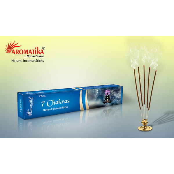 Incenso Vedico Aromatika 7 Chakra - 15 g