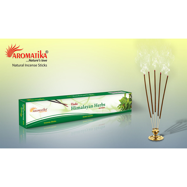 Incenso Vedico Aromatika alle Erbe Himalayane - 15 g