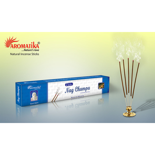 Incenso Vedico Aromatika Nag Champa - 15 g