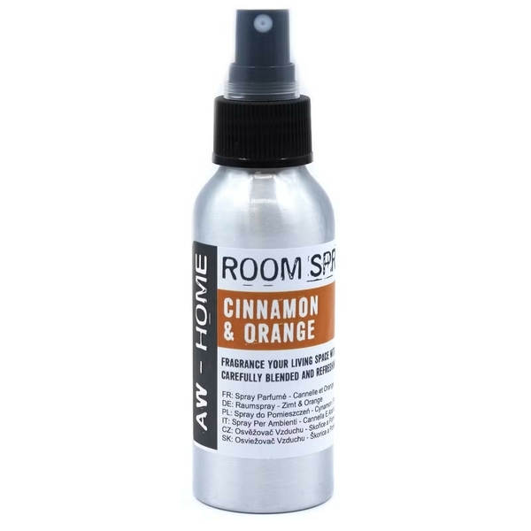 Spray Per Ambienti - Arancio e Cannella - 100ml