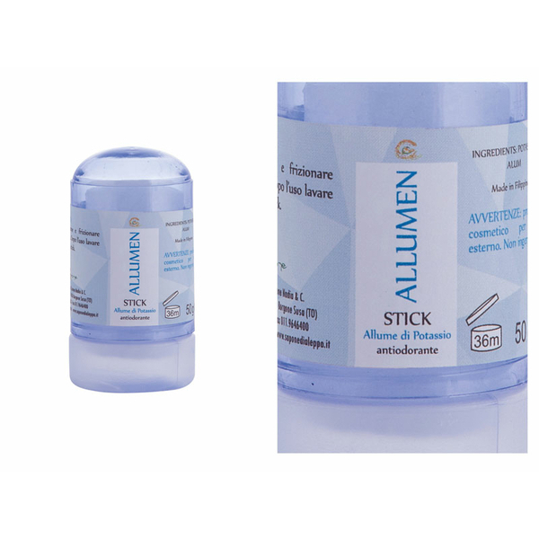 ALLUME DI POTASSIO in stick grande “ALLUMEN” – 100 g