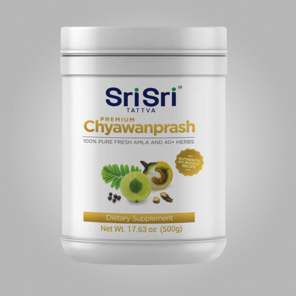 Chyawanprash Sri Sri Tattva - Potenziatore dell'immunità alle erbe - 500 g
