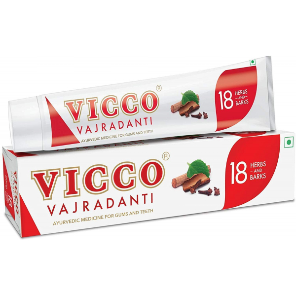 Dentifricio Ayurvedico Vicco Vajradanti 18 ERBE - 200 g. Sconto 35% Scadenza fine ottobre 2026