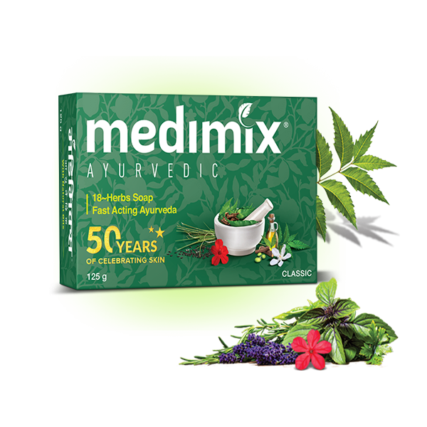 Sapone Ayurvedico Medimix alle 18 Erbe - 125 grammi