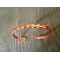 bracciale in rame intrecciato