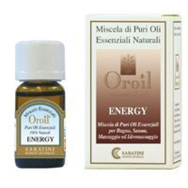 Miscela Oroil Energy oli essenziali