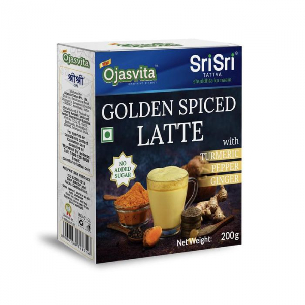 Golden Milk - Latte speziato dorato - Ojasvita - 200g   Ayurvedico