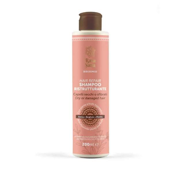 Shampoo Ristrutturante Rasayana per capelli secchi o sfibrati - 200ml