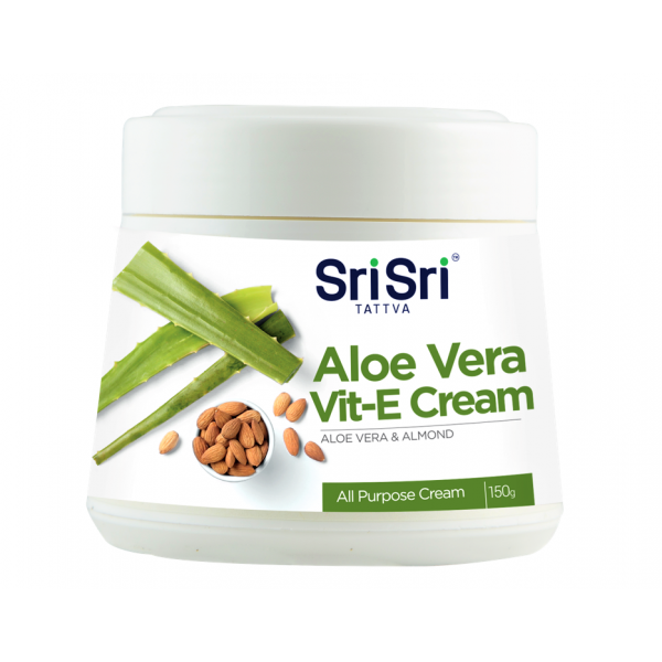 Crema Viso Corpo Ayurvedica Aloe Vera & Vit. E - 150g