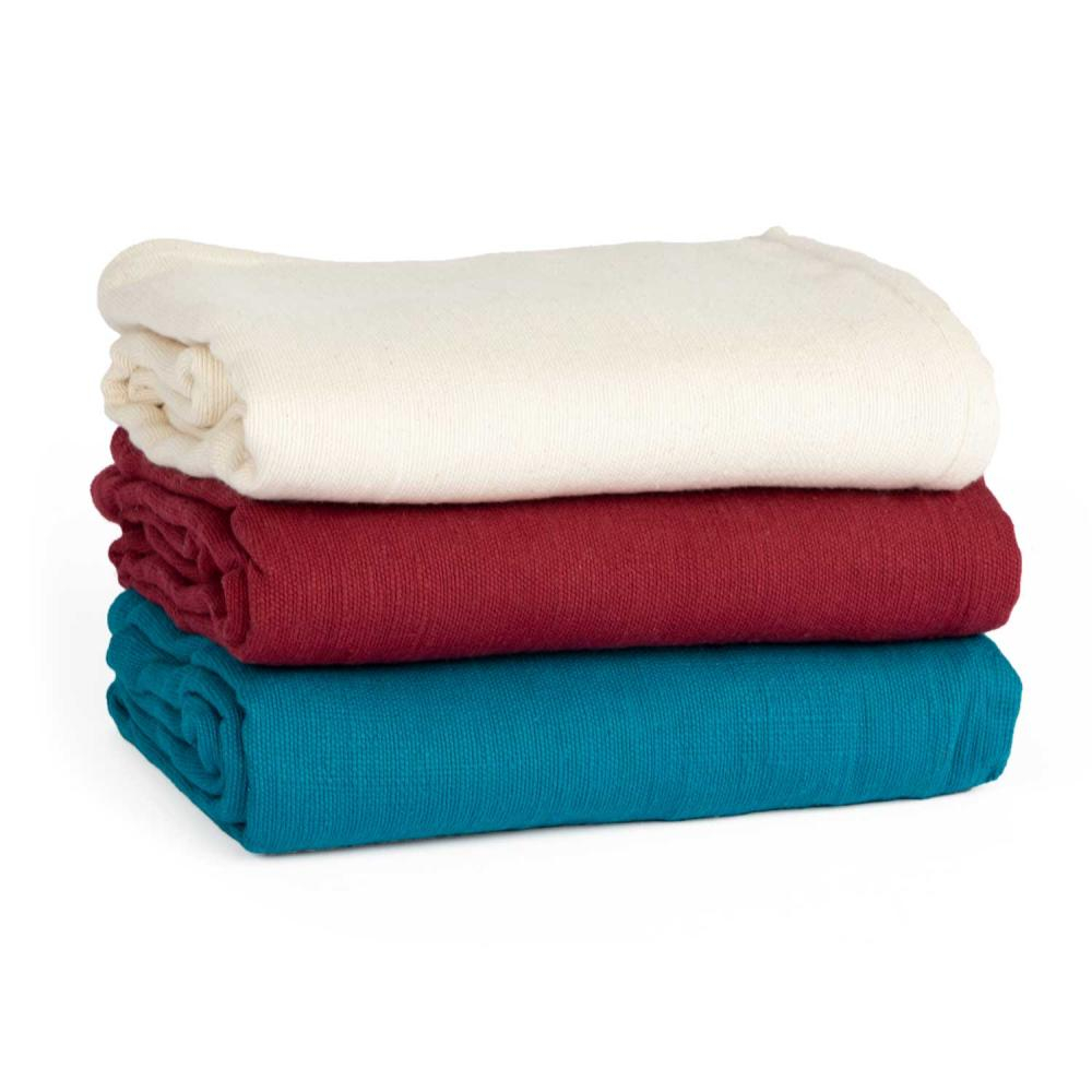 Coperta Plaid In Cotone 100% 'Rio' Con Frange, 140x170 Cm, Morbida E Traspirante, Peso 270 G/m², Prodotto Di Qualità - 4