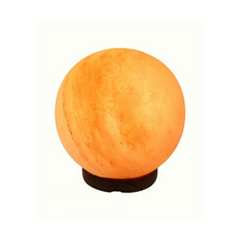 lampada di sale rosa sferica