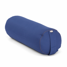 eco bolster yoga kapok blu