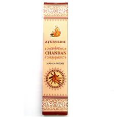incenso ayurvedico masala chandan premium