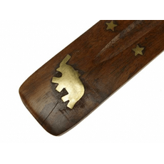 Porta Incenso Sakura In Ottone - Set Bruciatore Con Raccoglicenere E 3 Supporti Per Bastoncini, Coni E Spirali - Decorazione Per Yoga, Meditazione E Casa