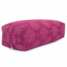 bolster rettangolare meditazione yoga maharaj magenta
